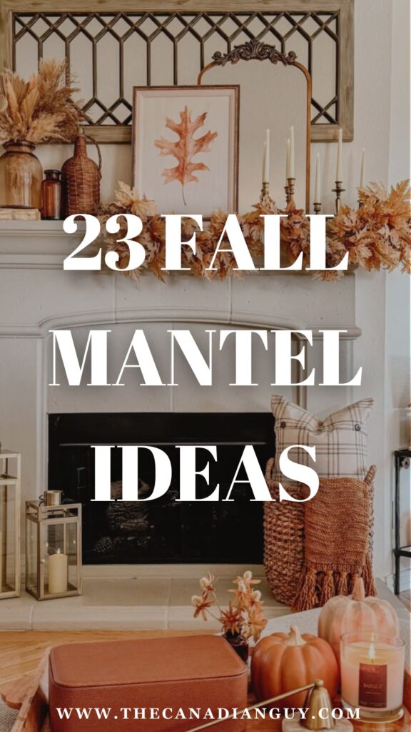 23 Cozy Fall Mantel Decor Ideas!