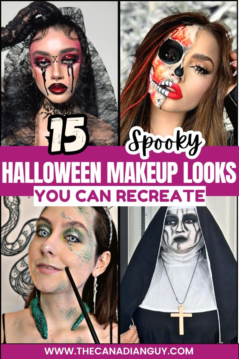 15 Spooky Halloween Makeup Looks You can Recreate!
