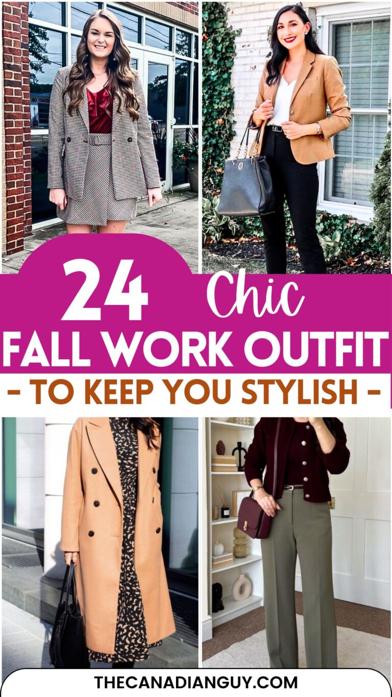Chic Fall Work Outfits