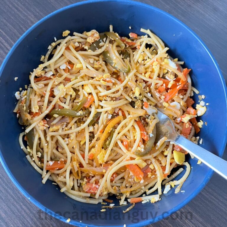 High Protein Egg Sphagetti