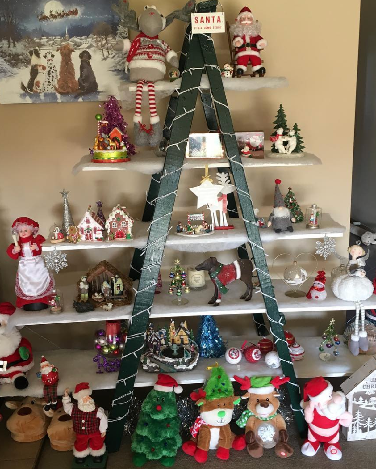 How to Decorate A Wooden Ladders for Christmas? - thecanadianguy.com