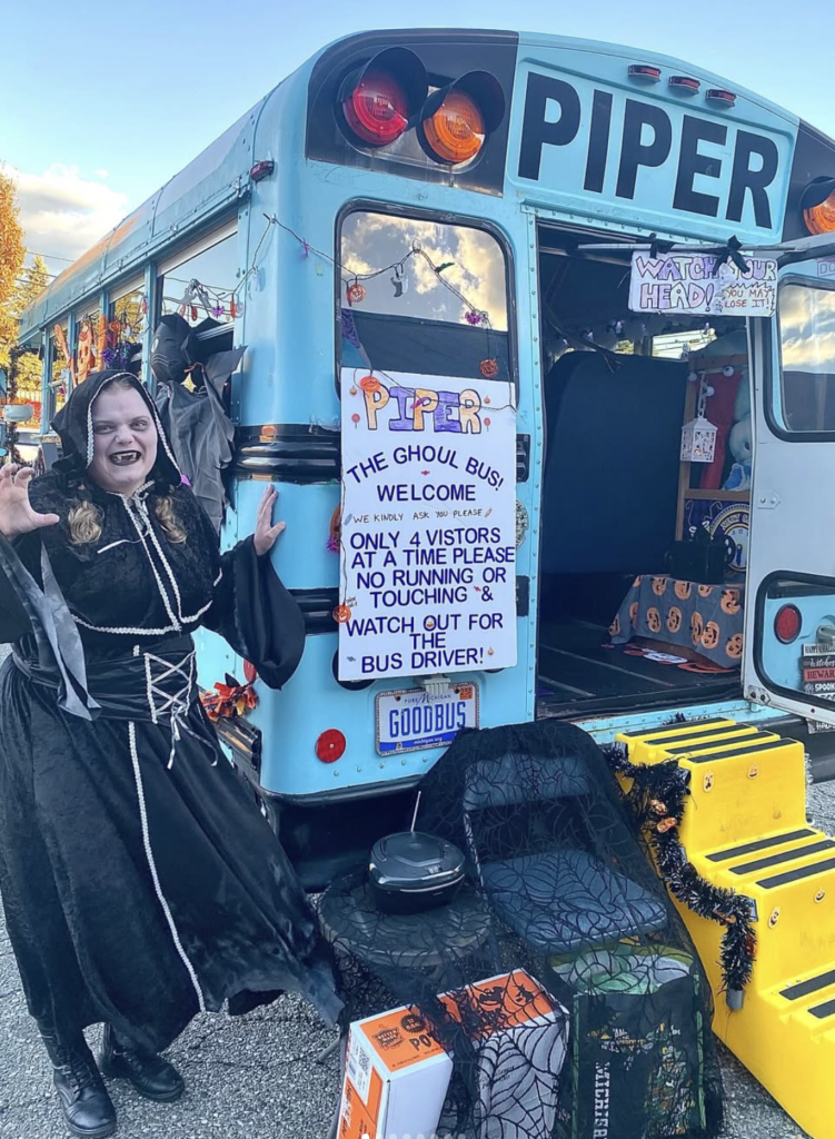 Ghost School Bus Trunk or Treat